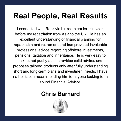 AES International financial advice